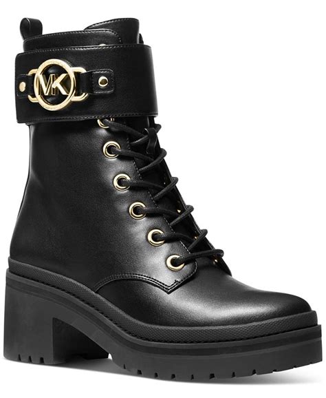 michael kors womens knee high boots|michael kors lace up boots.